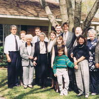 Family Gathered For Ken Baxter's Funeral 2/23/1992