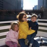 Chicago River, trains & Children's Museum