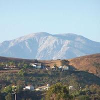 Mt. Baldy as seen from Carpio Drive