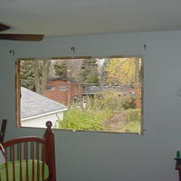 Bedroom 2- Window removed